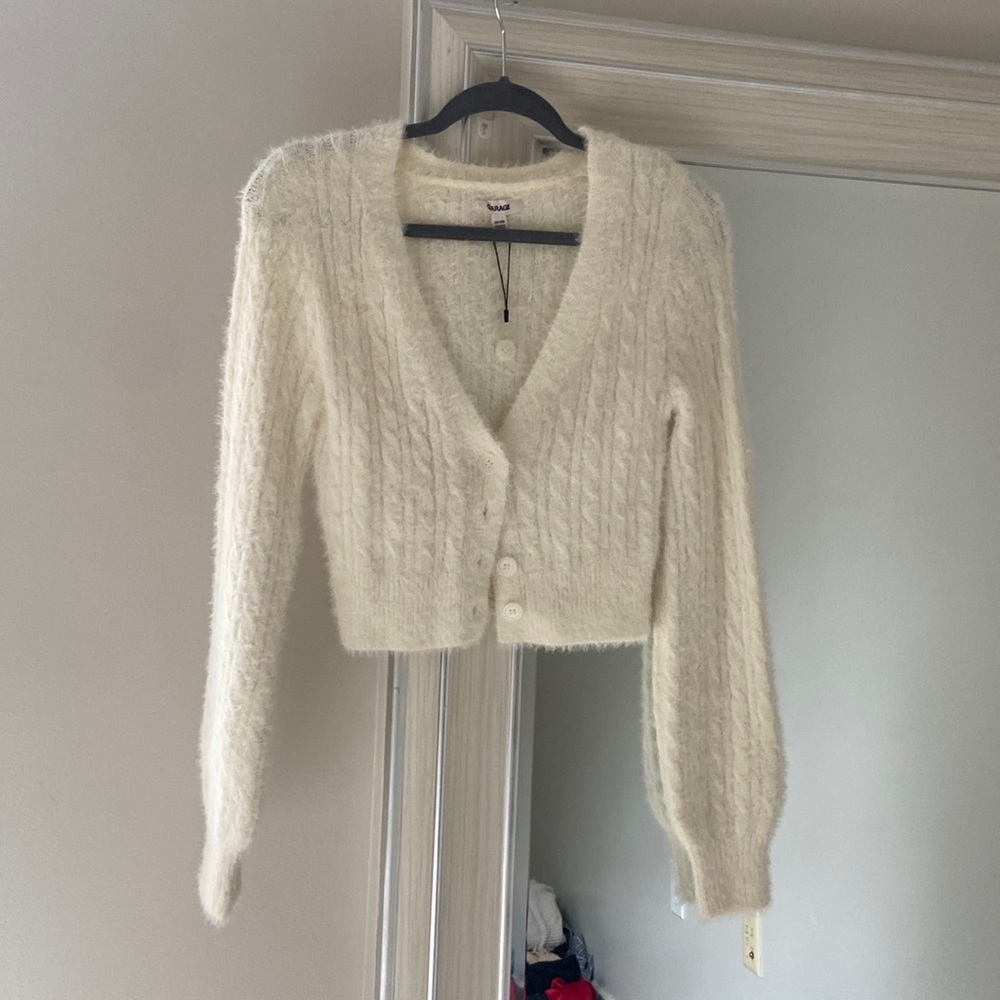 Garage Button Sweater